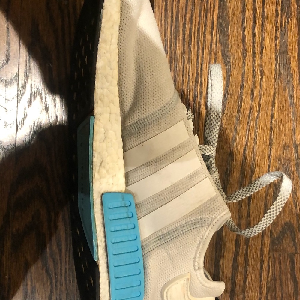 NMD R1 White Blue - Picture 6 of 8